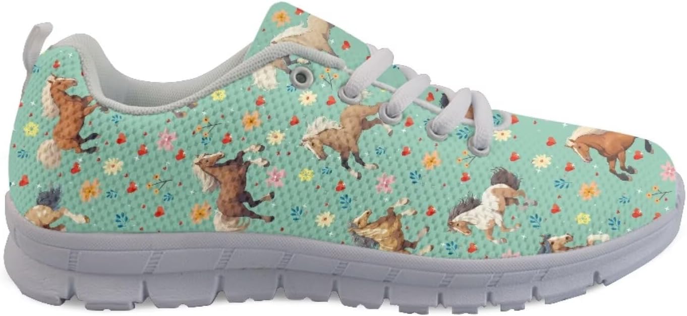 

Кроссовки Forchrinse для мужчин и женщин, нескользящие повседневные спортивные обувь, Horse