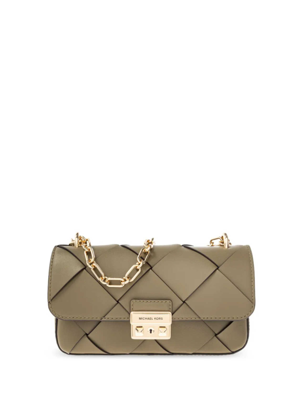

Сумка через плечо Michael Michael Kors с цепочкой, зеленый