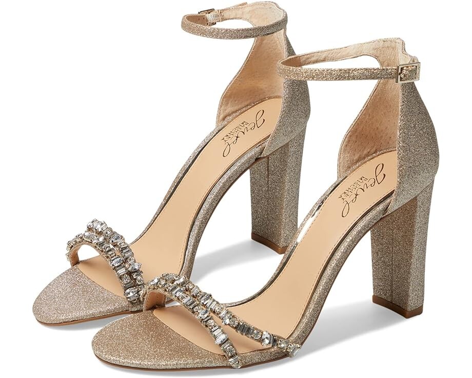 

Туфли Jewel Badgley Mischka Alia, цвет Light Gold