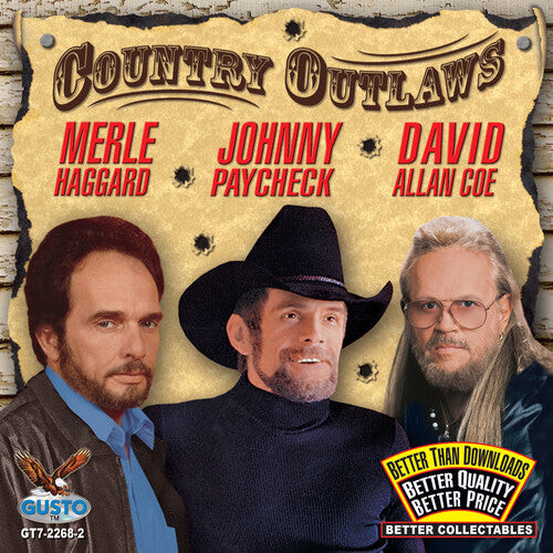 

CD диск Haggard, Merle / Johnny Paycheck / Coe, David Allan: Country Outlaws