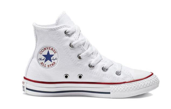 Кроссовки chuck taylor all star low top white Converse, белый — фото 2