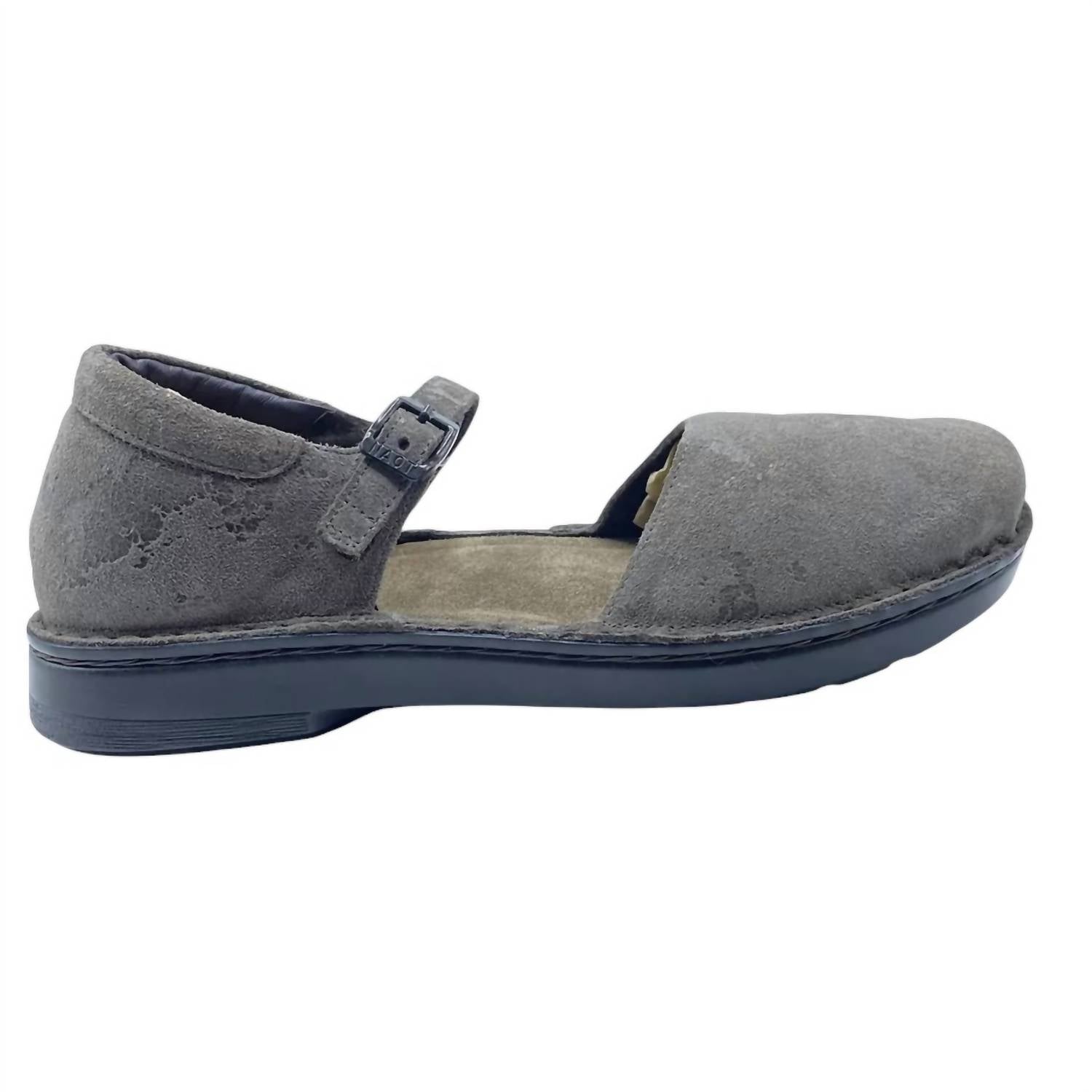 Мюли женские NAOT, цвет grey marble suede — фото 2