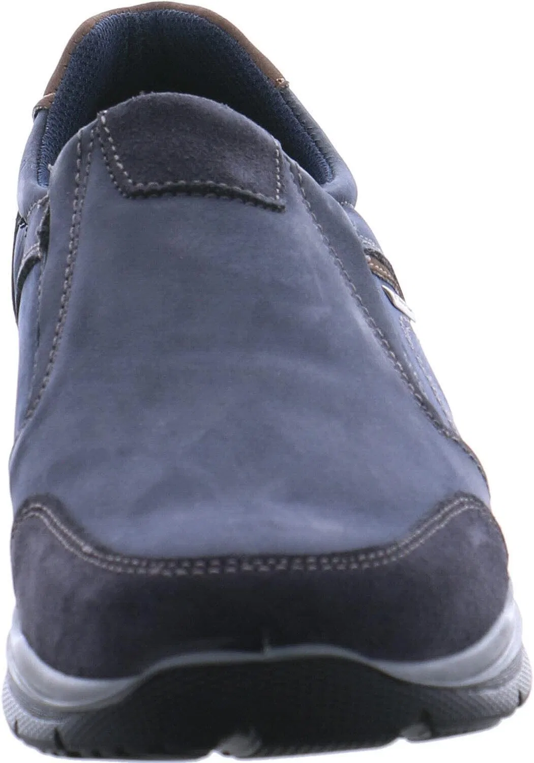 Туфли Imac Benthic Herren Slipper Nubuk-/Veloursleder blau, Blue — фото 3