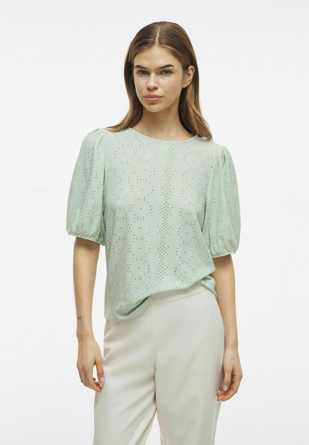 

Блуза VIKALLY O-NECK VILA, цвет Silt Green