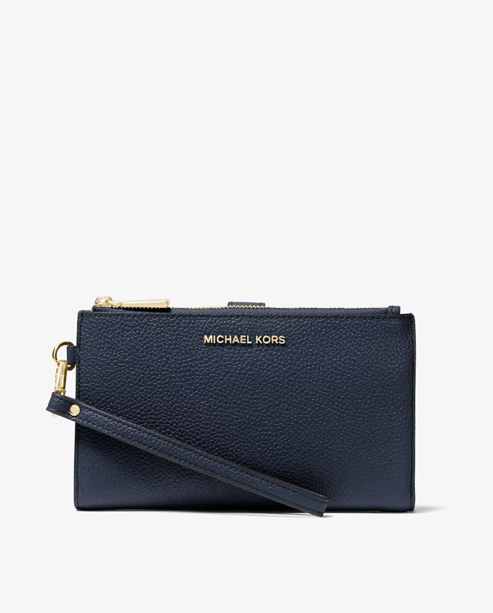 

Женский кожаный кошелек для смартфона Adele Michael Michael Kors, темно-синий