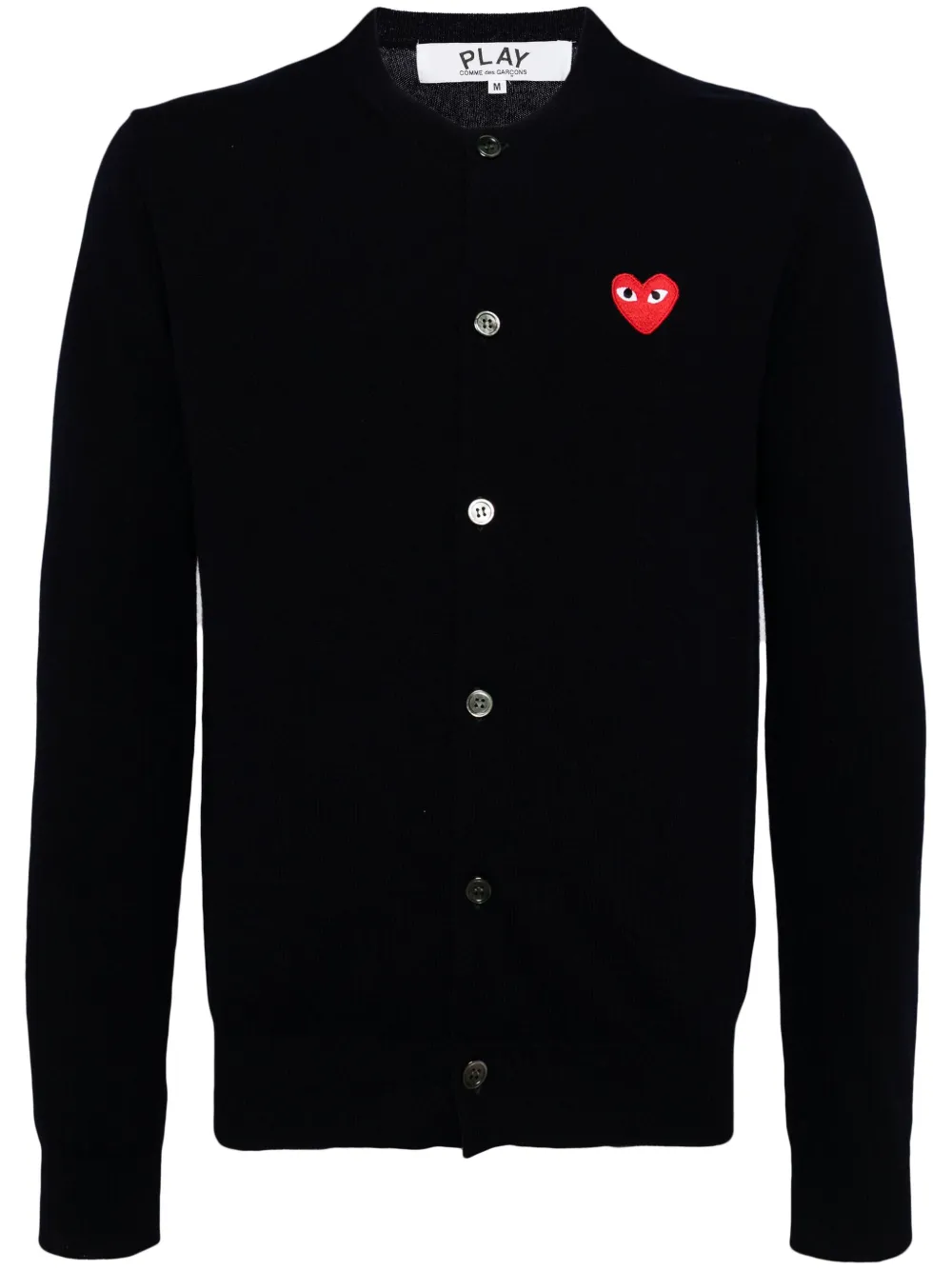 

Шерстяной кардиган Comme Des Garçons Play, синий