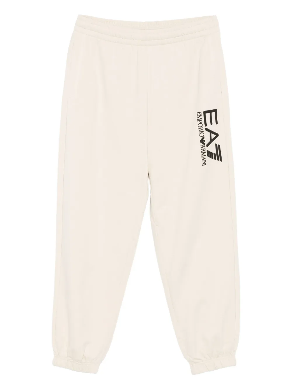 

Хлопковые брюки с логотипом Ea7 Emporio Armani, нейтральный