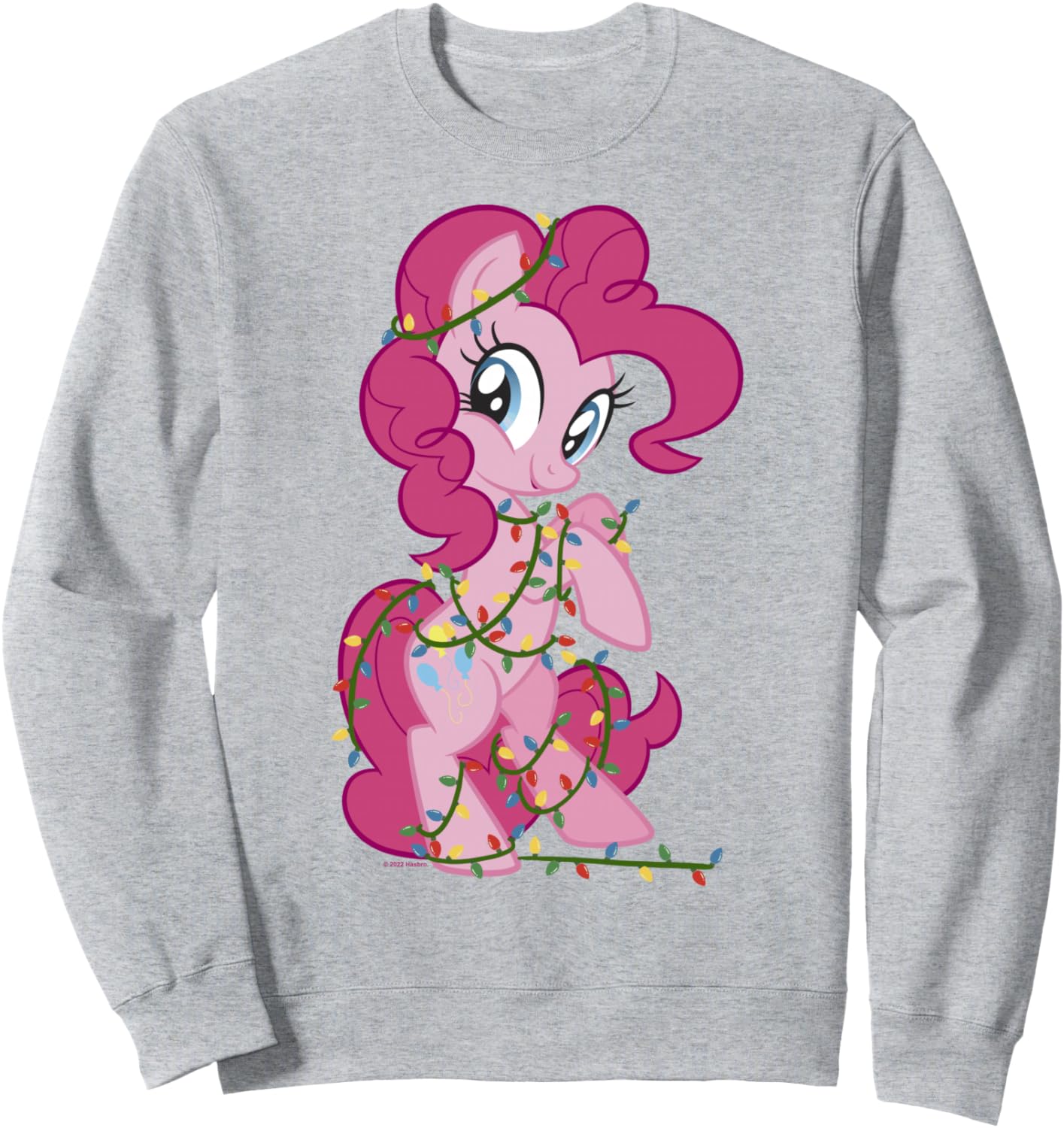 

Толстовка My Little Pony: Friendship Is Magic Pinkie Pie Lights, серый