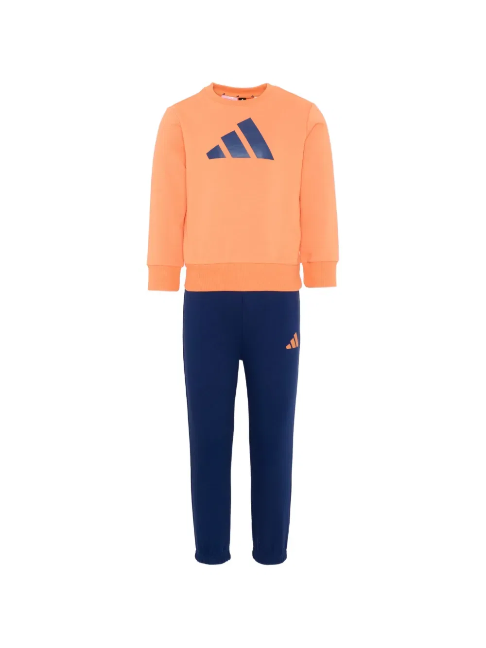 Спортивный костюм с логотипом Adidas Kids, оранжевый