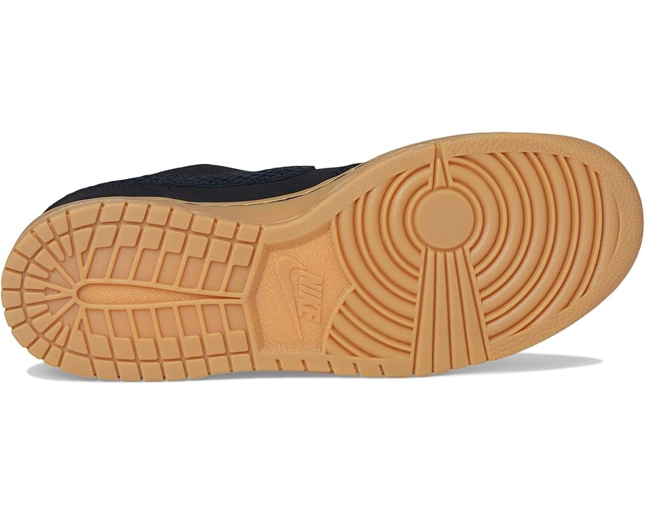Кроссовки Nike Big Low Lux, цвет Black/Black/Gum Light Brown/Wolf Grey — фото 3