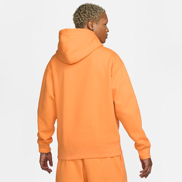 Толстовка solo swoosh fleece hoodie 'orange' Nike, оранжевый — фото 2