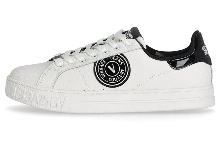 

Кроссовки Versace Jeans Skateboarding Flat, белый/черный