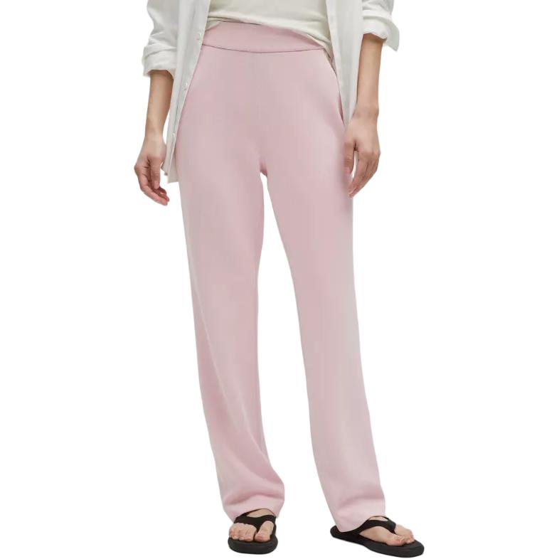 

Мягкие стрейчевые повседневные брюки для женщин Lululemon, розовый