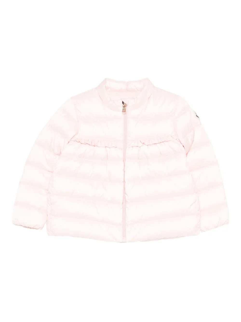 

Куртка с оборками Moncler Enfant, розовый
