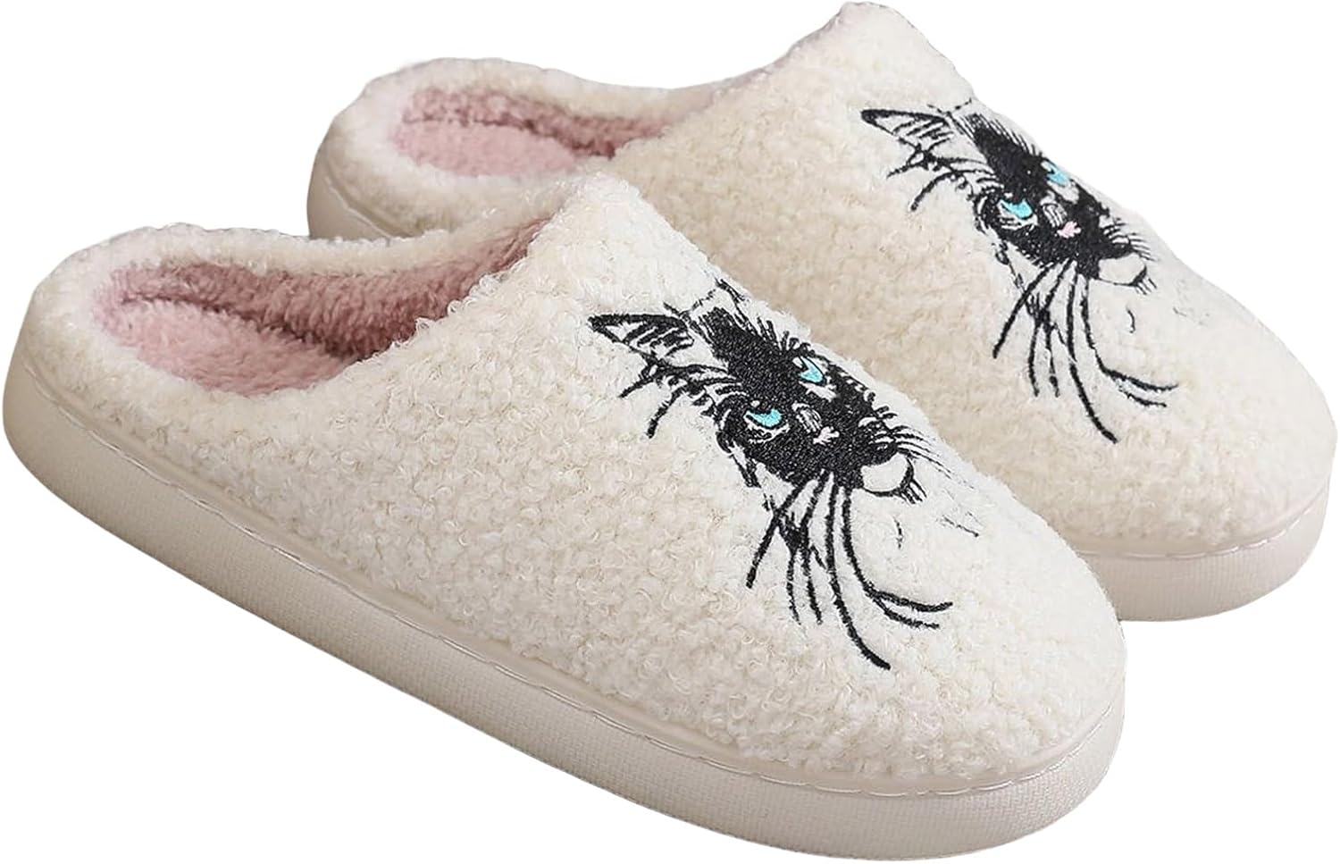 

Тапочки JYSwoshoe с ворсом для женщин и мужчин, удобные домашние тапочки с памятью формы, мягкие плюшевые, теплые тапочки для дома и улицы, C 1