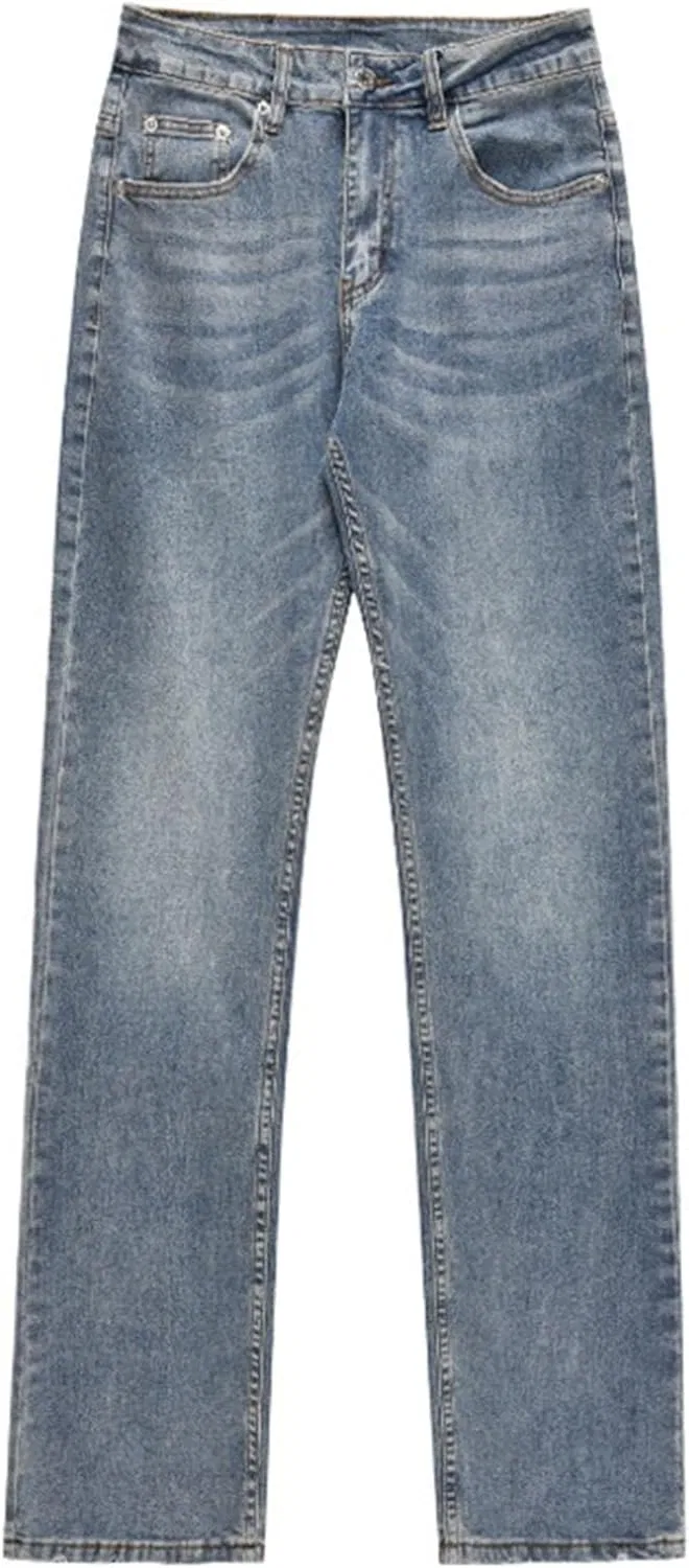 Джинсы ретро, Slim, Blue