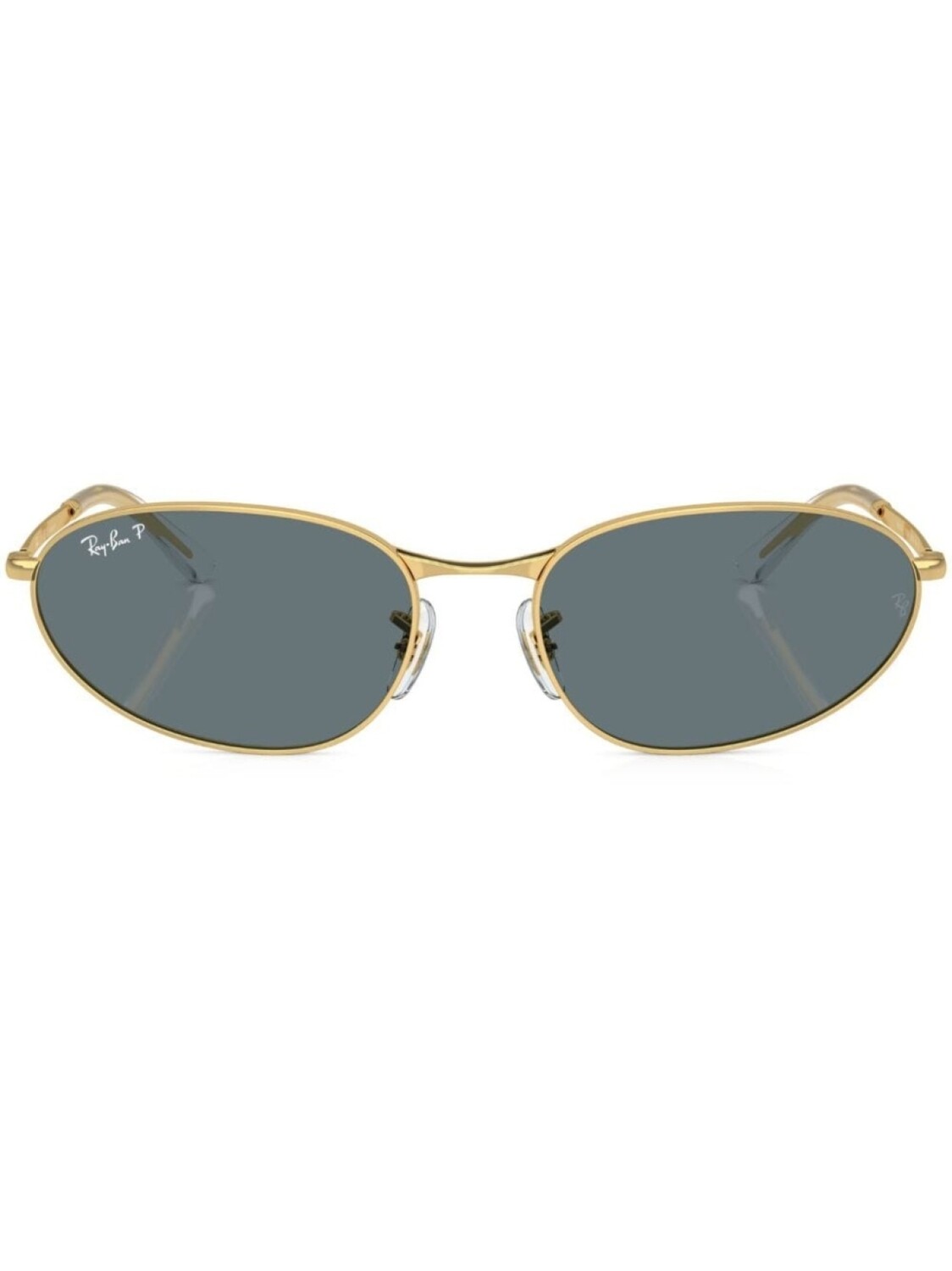 

Солнцезащитные очки RB3734 в овальной оправе Ray-Ban, золотистый