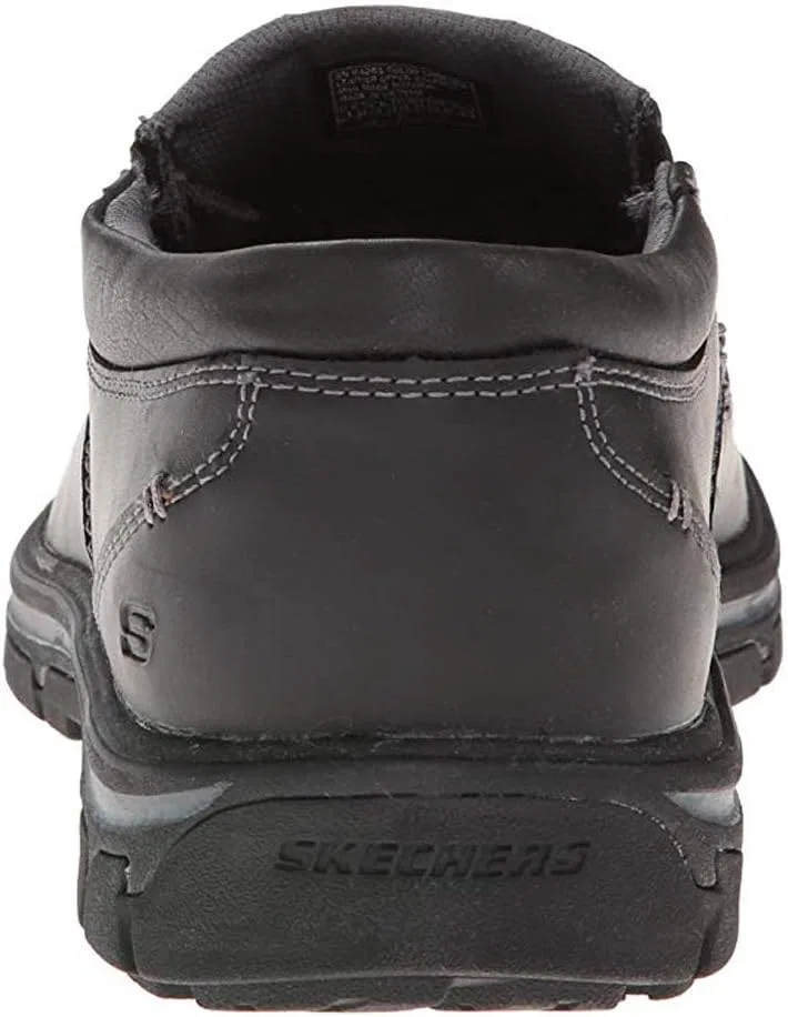 Лоферы Skechers, Black Leather — фото 3