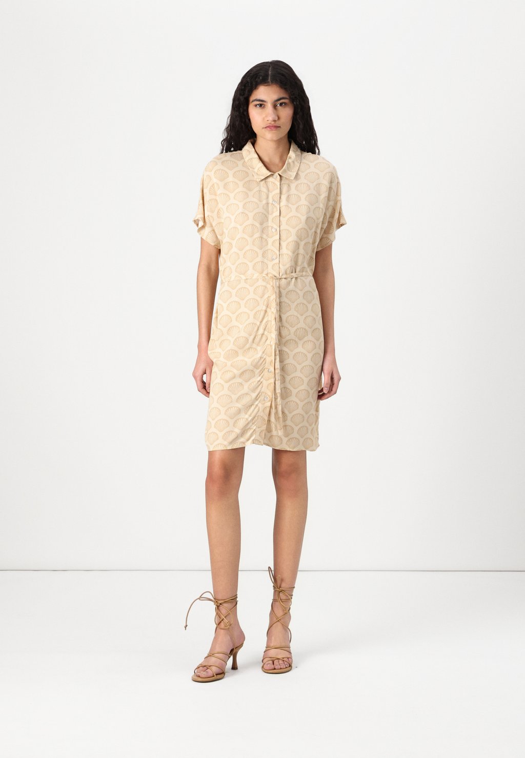 

Платье-рубашка ONLNOVA LIFE SHIRT DRESS ONLY, песочный