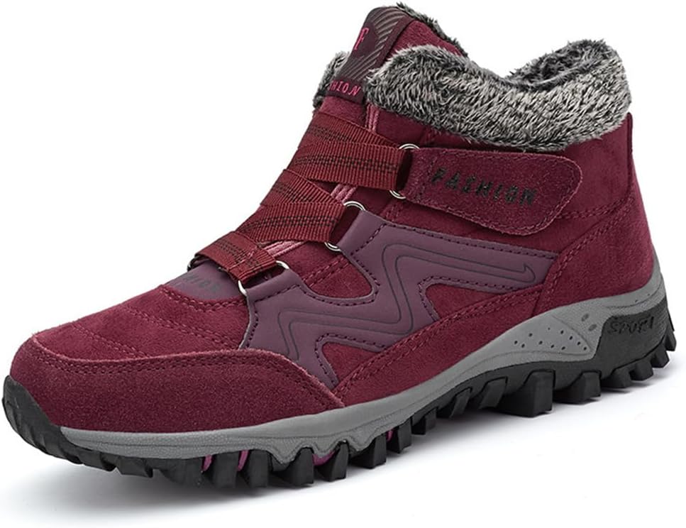 

Ортопедические ботинки SWZEC Comfora, бордовый