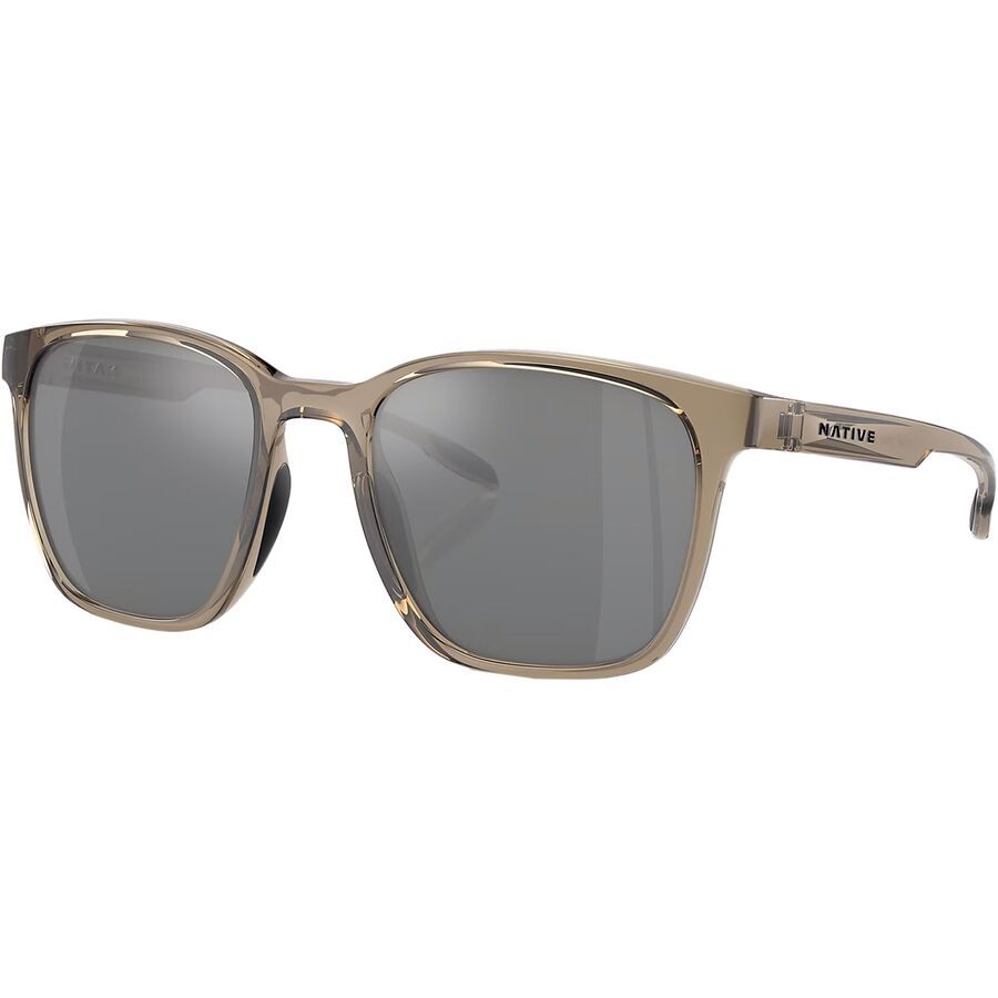 

Солнцезащитные очки Native Eyewear Targhee Square Polarized Native Eyewear, Smokey Quartz/Silver Reflex Polarized