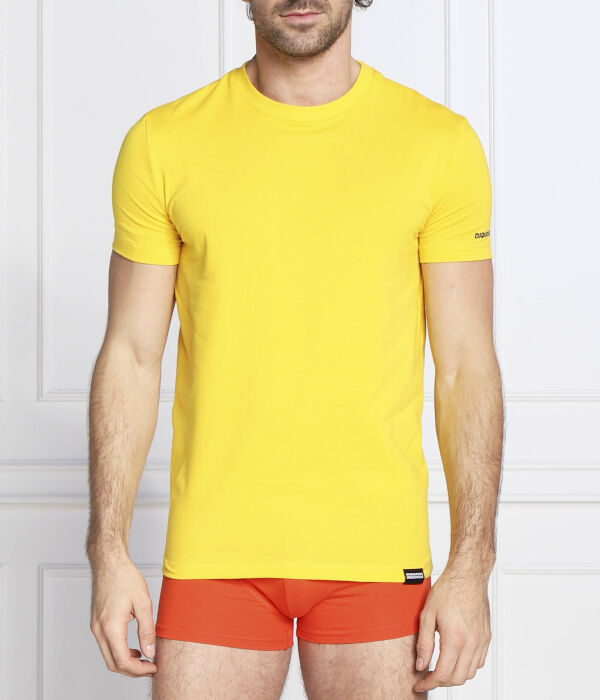 

Футболки Slim fit Dsquared2, желтый