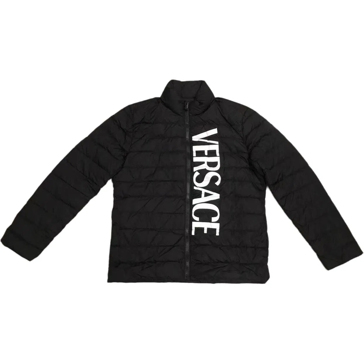 Пуховик мужской черный VERSACE