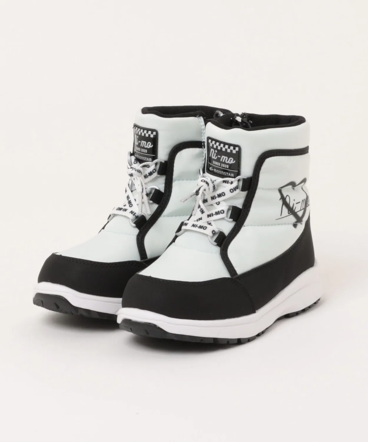 Ботинки зимние MoonStar NI-MO DOWN BOOTS детские, ミント