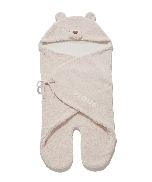 Пеленка-кокон Powder Bear бренда BABY, розовая — фото 2