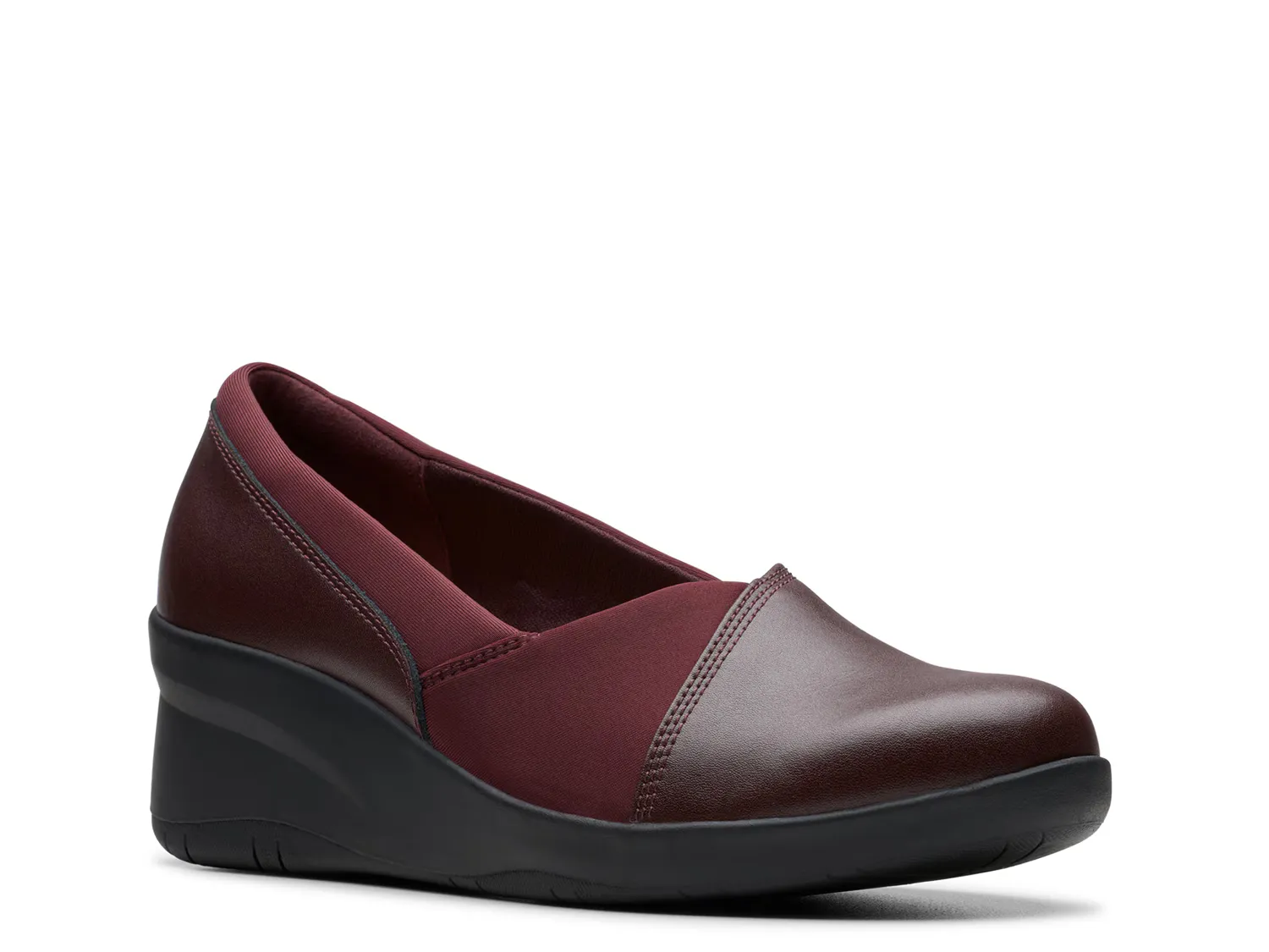 

Слипоны Suttyn Walk Wedge Slip-On Clarks, красный