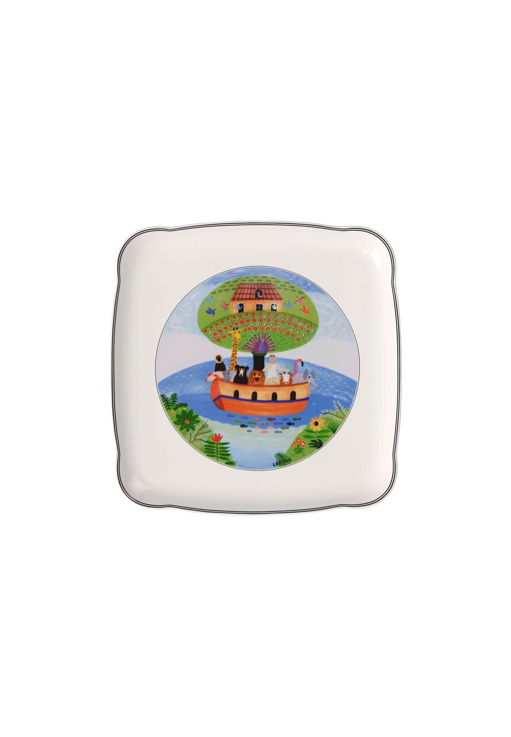 

Тарелка квадратная Charm & Breakfast Design Naif Villeroy & Boch, bunt