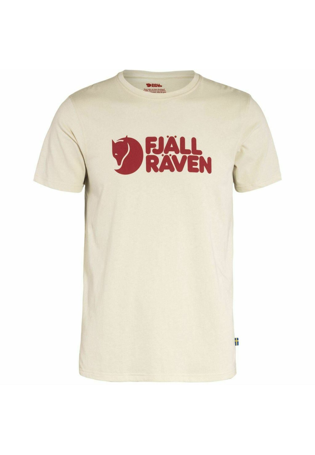 

Футболка с принтом LOGO Fjällräven, белый