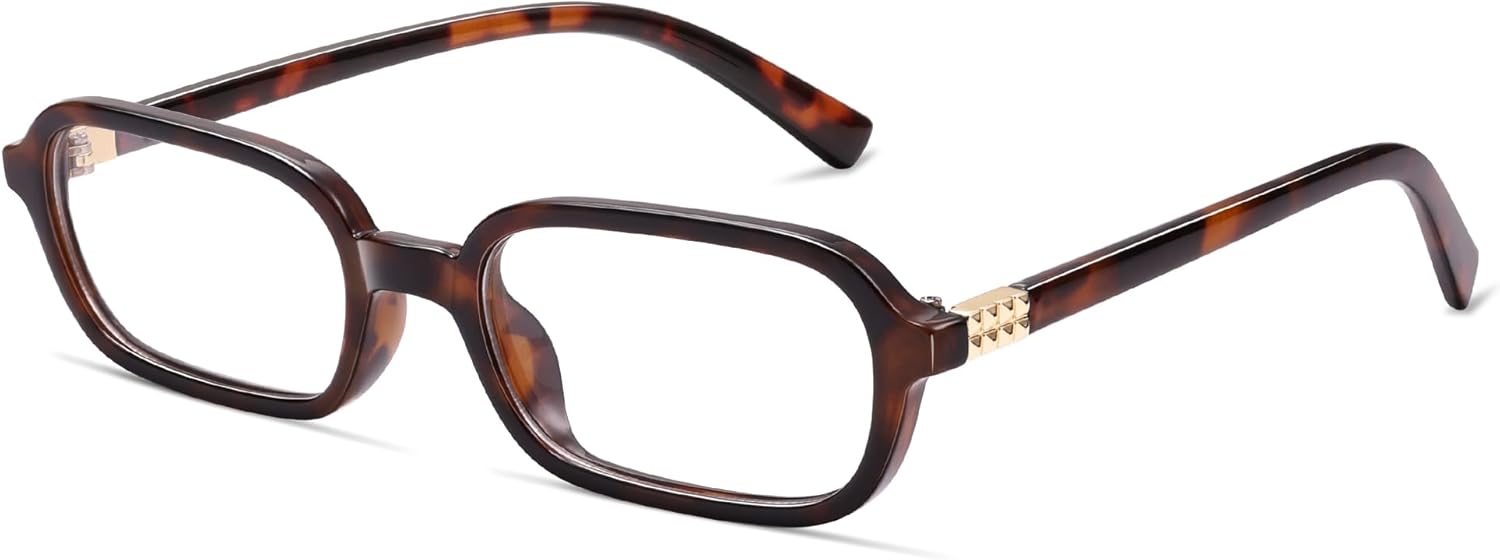 

Винтажные прямоугольные солнцезащитные очки для женщин в стиле ретро 2026 года, модные, забавные, маленькие, в стиле 90-х, квадратные солнцезащитные очки AP3698 Appassal, Dark Tortoise/Clear Lens