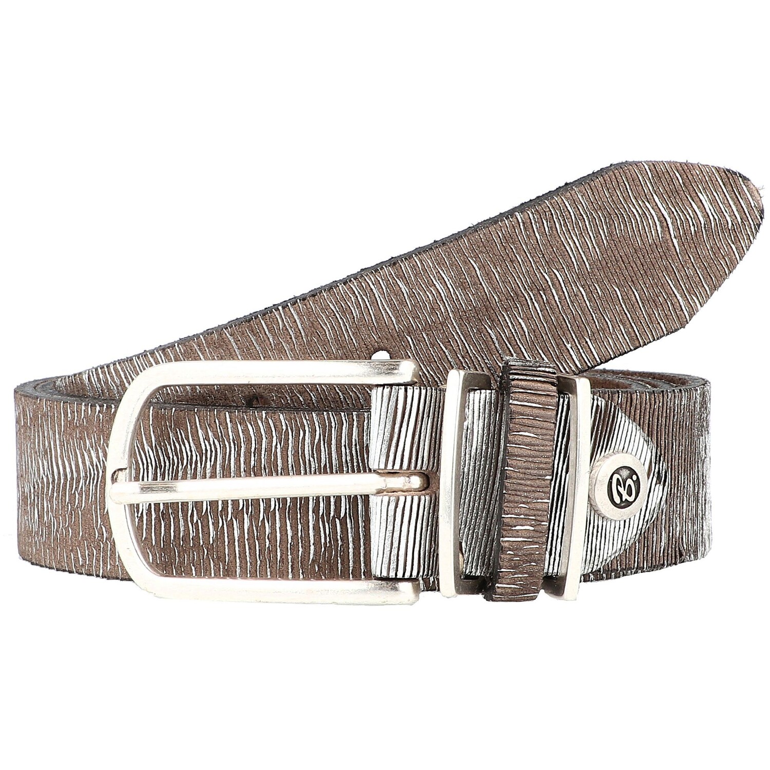 

Ремень b.belt Fashion Basics Cuno Leder, цвет silbermetallic