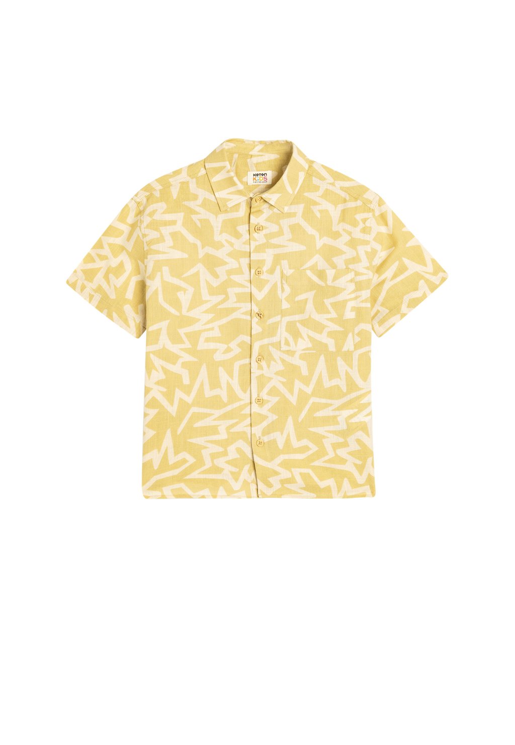 

Рубашка SHORT SLEEVE Koton, желтый