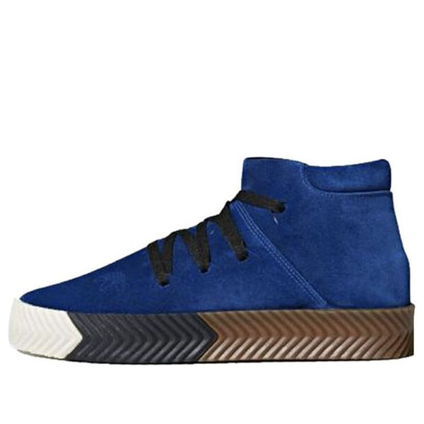 

Кроссовки alexander wang x aw skate mid Adidas, синий