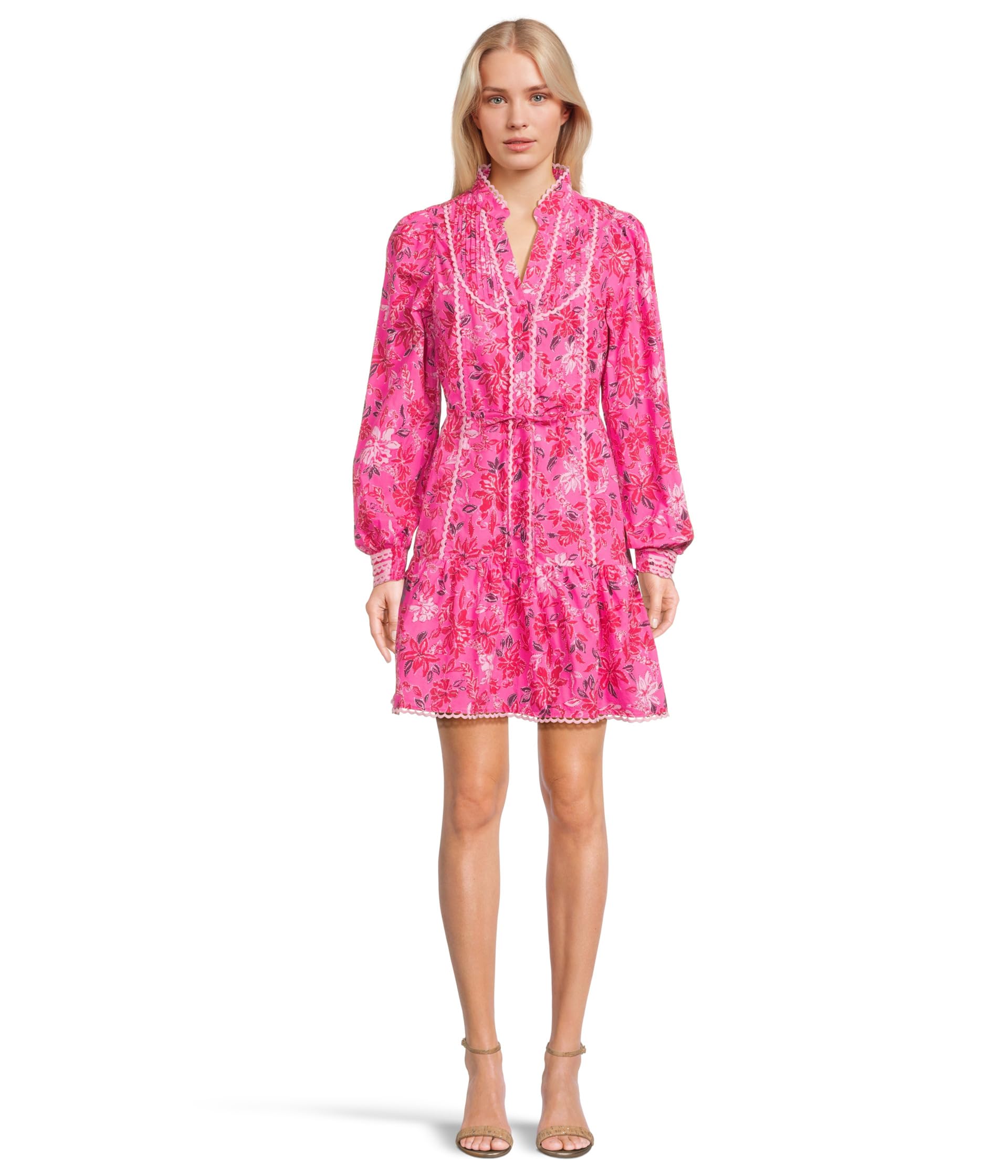 

Платье Lilly Pulitzer Arletta Dress, цвет Passion Fruit Pink Giraffic Park