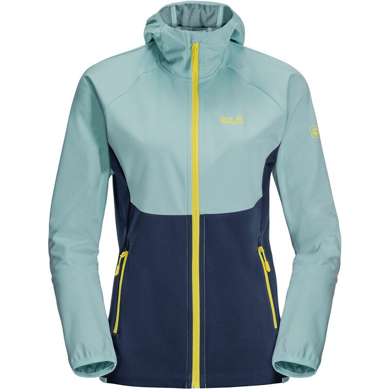 

Функциональная куртка для похода софтшелл Jack Wolfskin, цвет dark indigo 1024