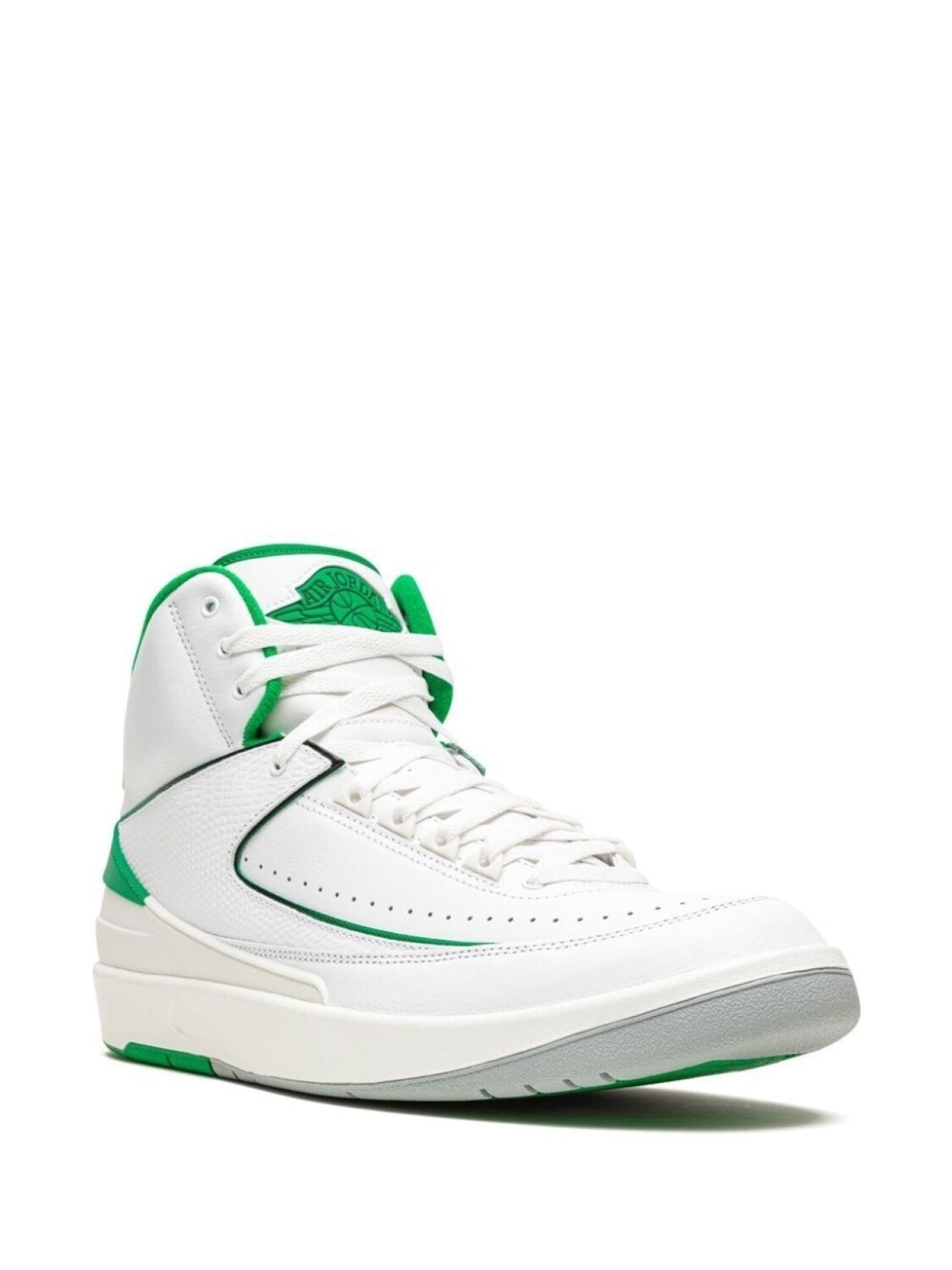 Jordan кроссовки Air Jordan 2 Lucky Green, белый — фото 2