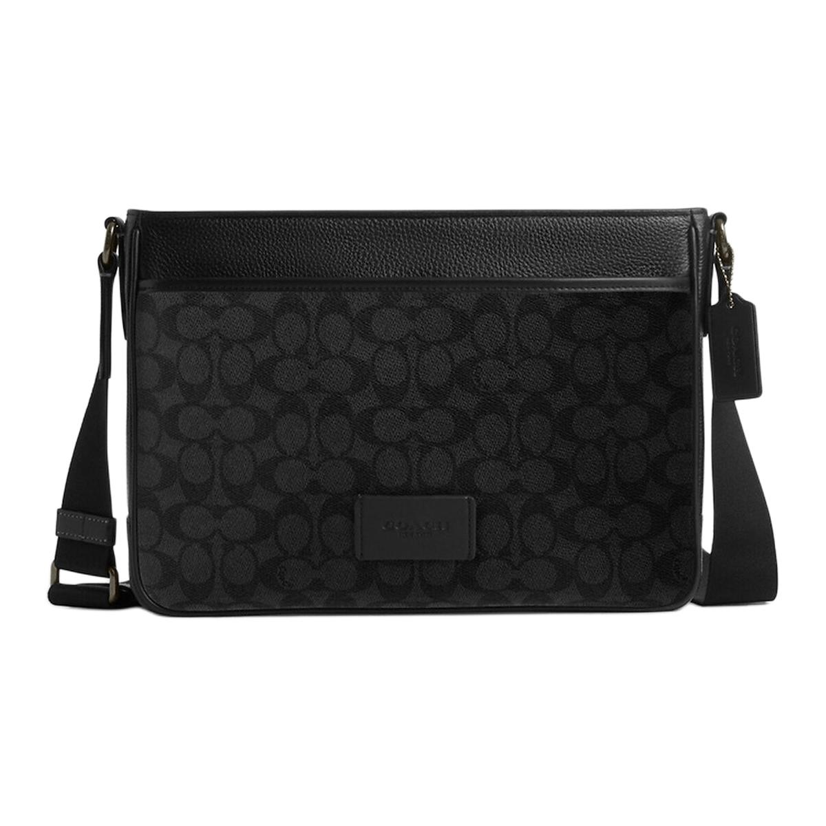 

COACH Кожаная наплечная сумка через плечо