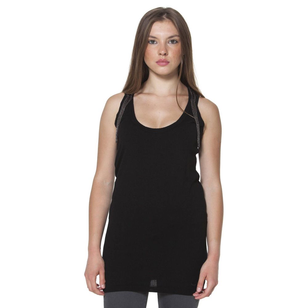 

Черные полиэстеровые топ и футболка Fred Perry