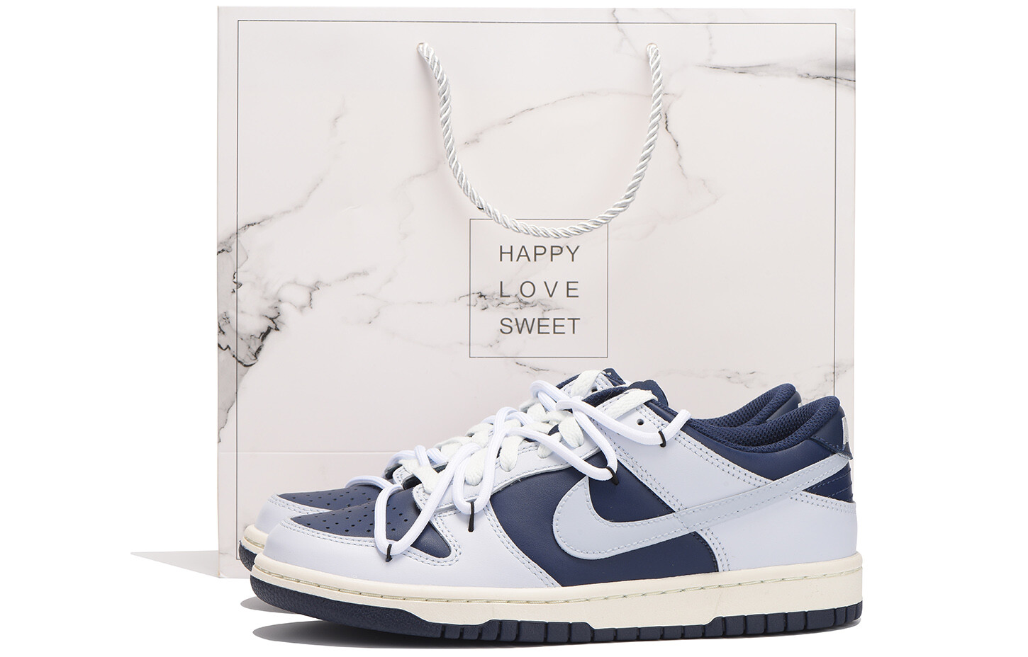 

Кроссовки Nike Dunk Skateboard Shoes Women's Low-Top White, голубой, Синий, Кроссовки Nike Dunk Skateboard Shoes Women's Low-Top White, голубой