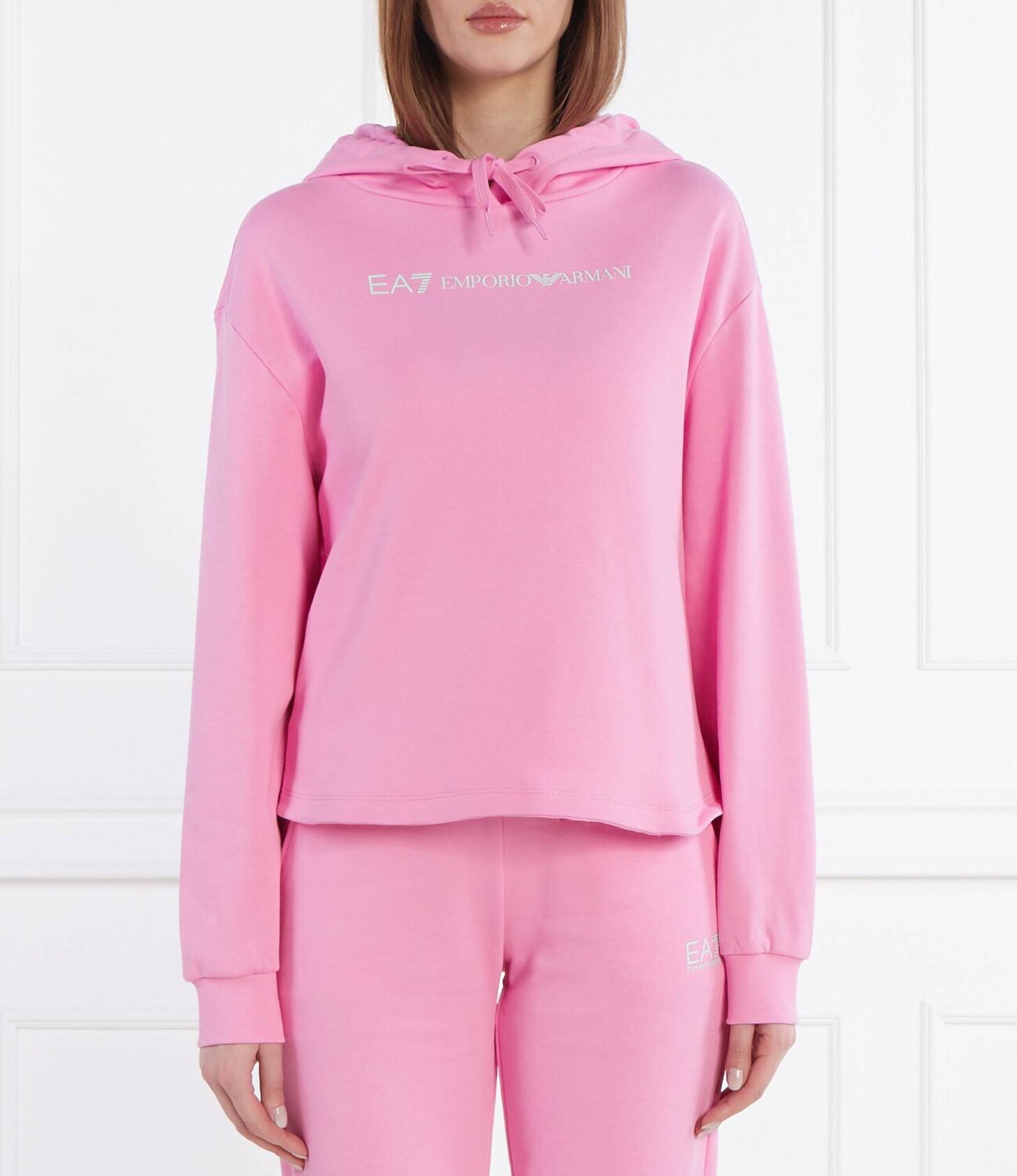 

Толстовка EA7 Regular Fit, роза