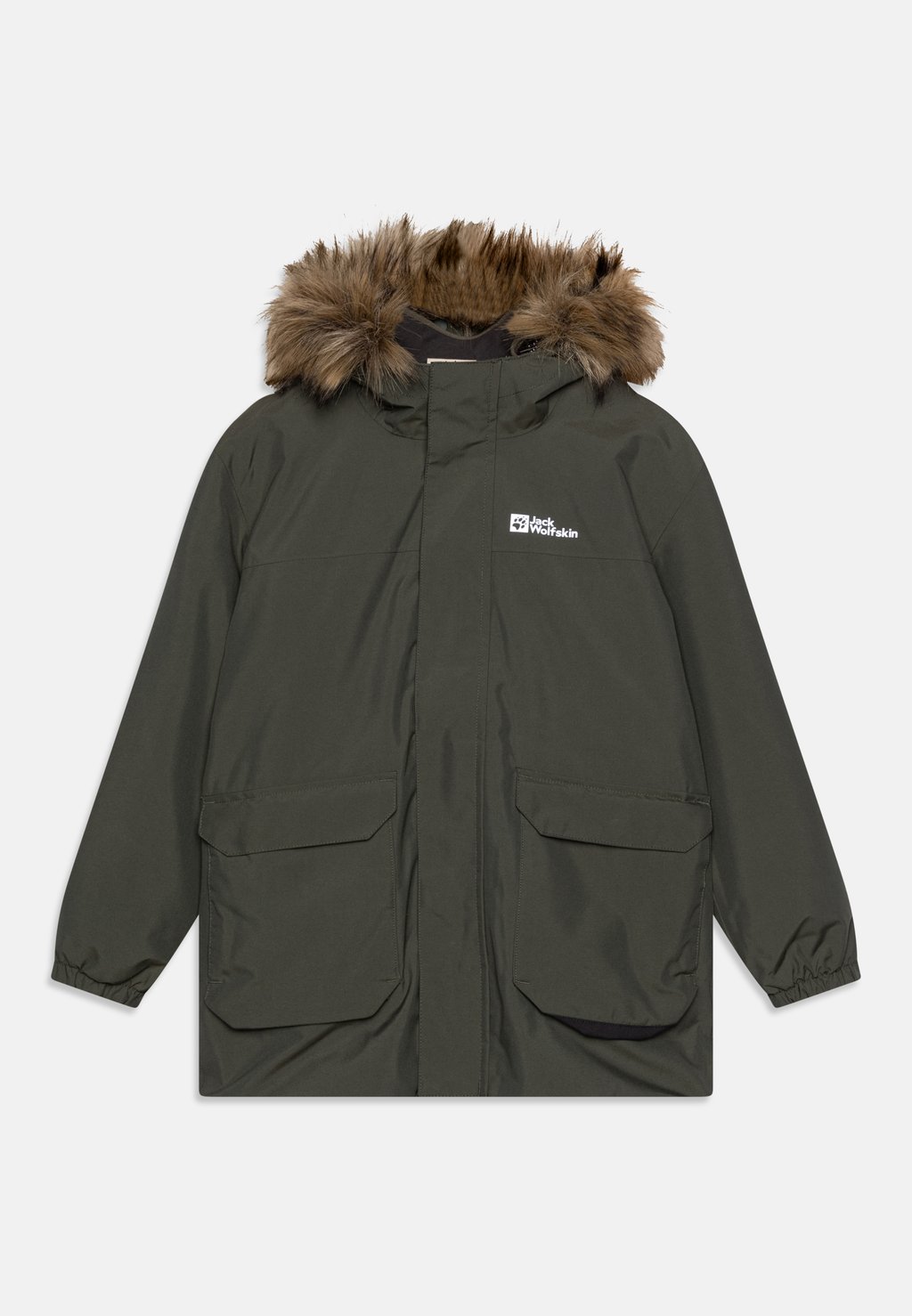 

Зимнее пальто Cosy Bear 3 In 1 Jack Wolfskin, цвет slate green