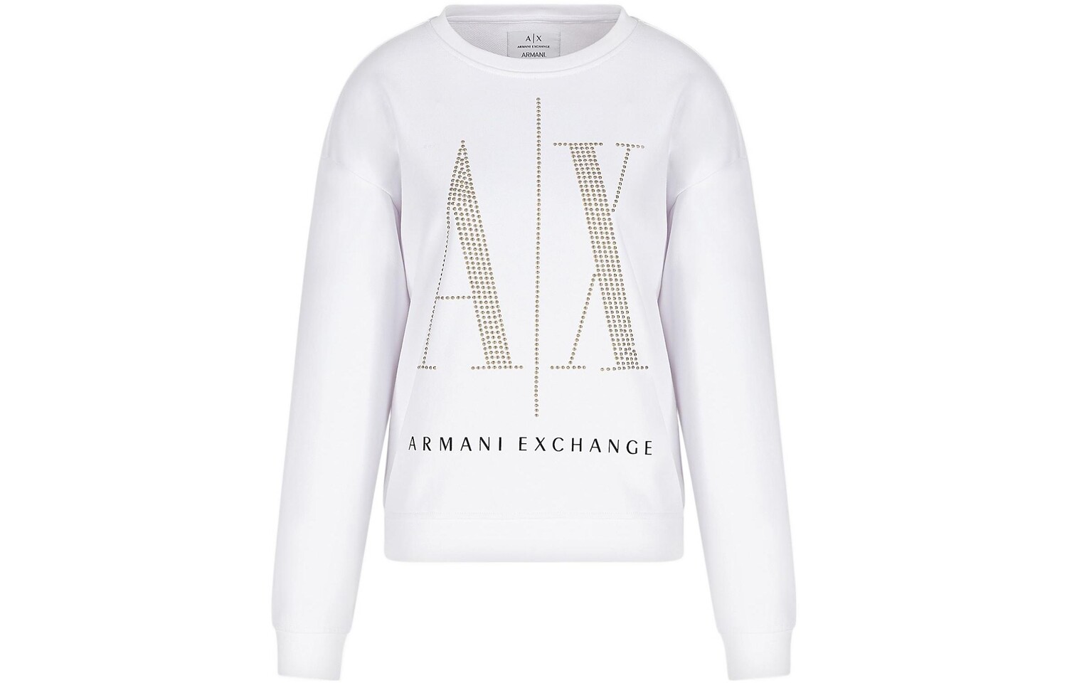 

Толстовка женская белая Armani Exchange