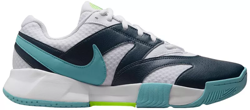 

Мужские теннисные кроссовки NikeCourt Lite 4, цвет White/Volt
