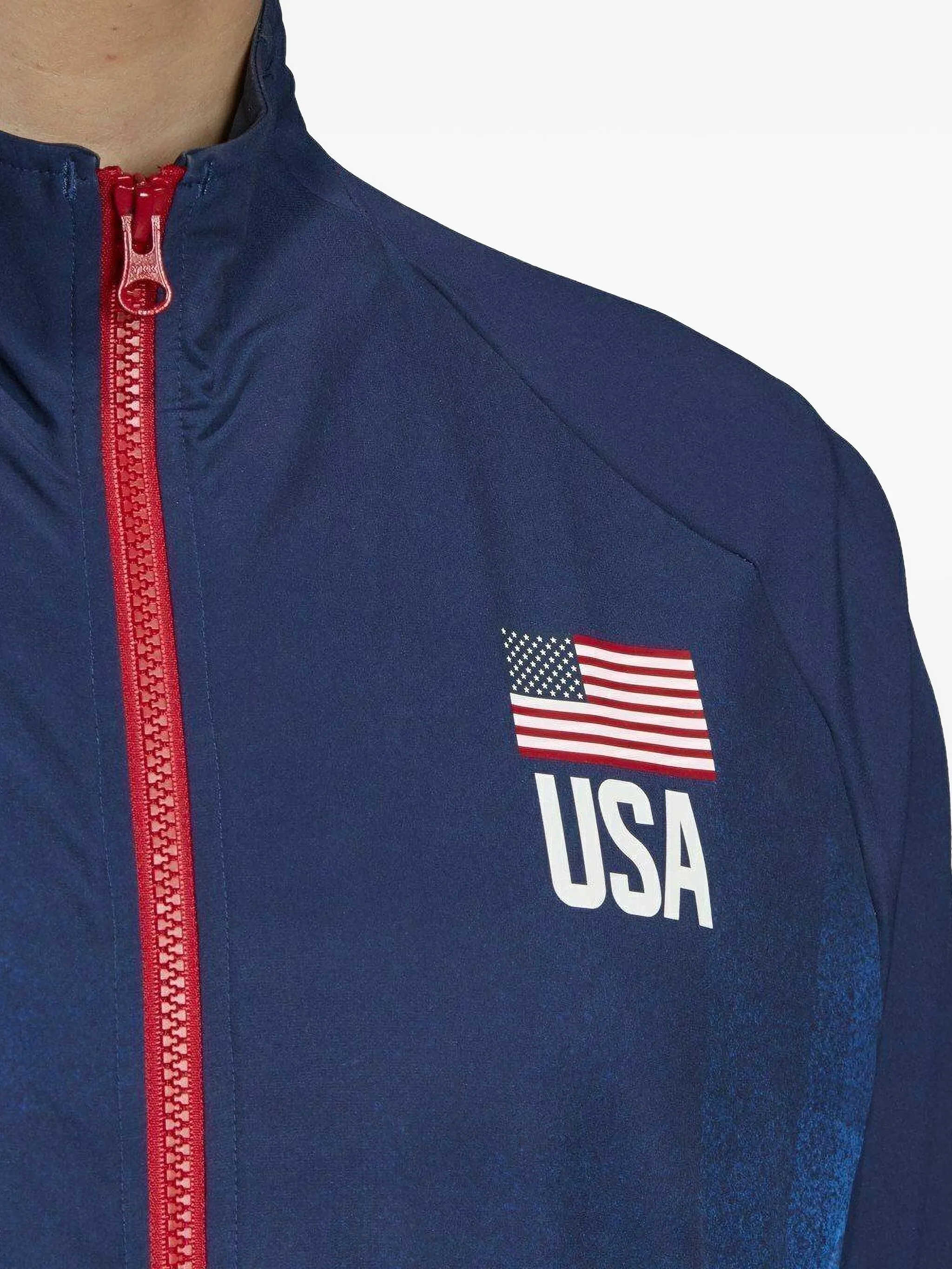 Куртка Stadium USA Volleyball Adidas, синий — фото 4