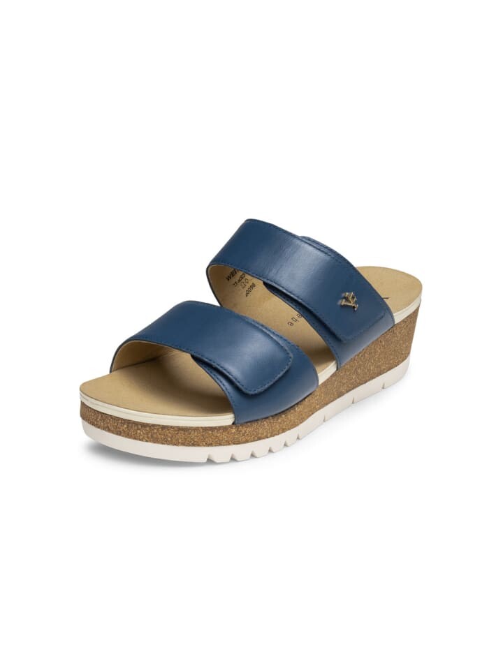 Мюли VITAFORM Softnappaleder, цвет jeansblau