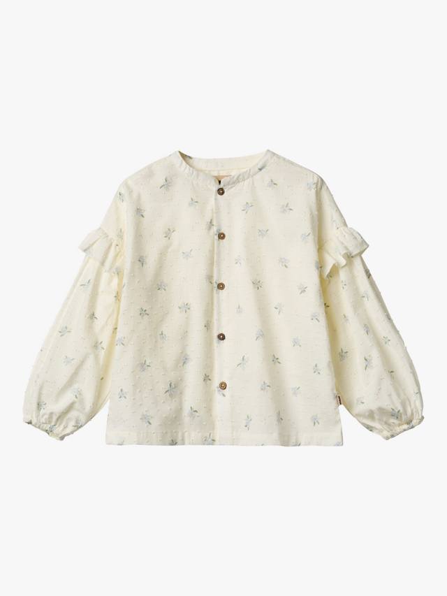 

Детская футболка Gerda из органического хлопка с цветочным принтом WHEAT