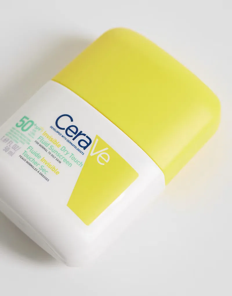 Солнцезащитный флюид с сухим прикосновением CeraVe Invisible Dry Touch SPF 50+, 50 мл — фото 4
